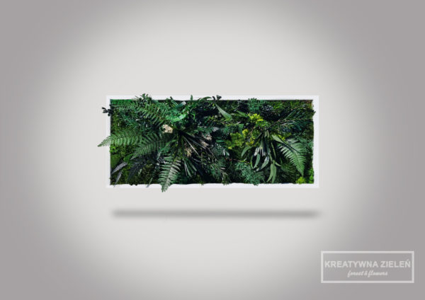 szary 2 3 600x424 - Obraz z roślin stabilizowanych Creative botanica