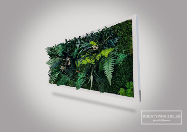 szary 5 1 600x424 - Obraz z roślin stabilizowanych Creative botanica